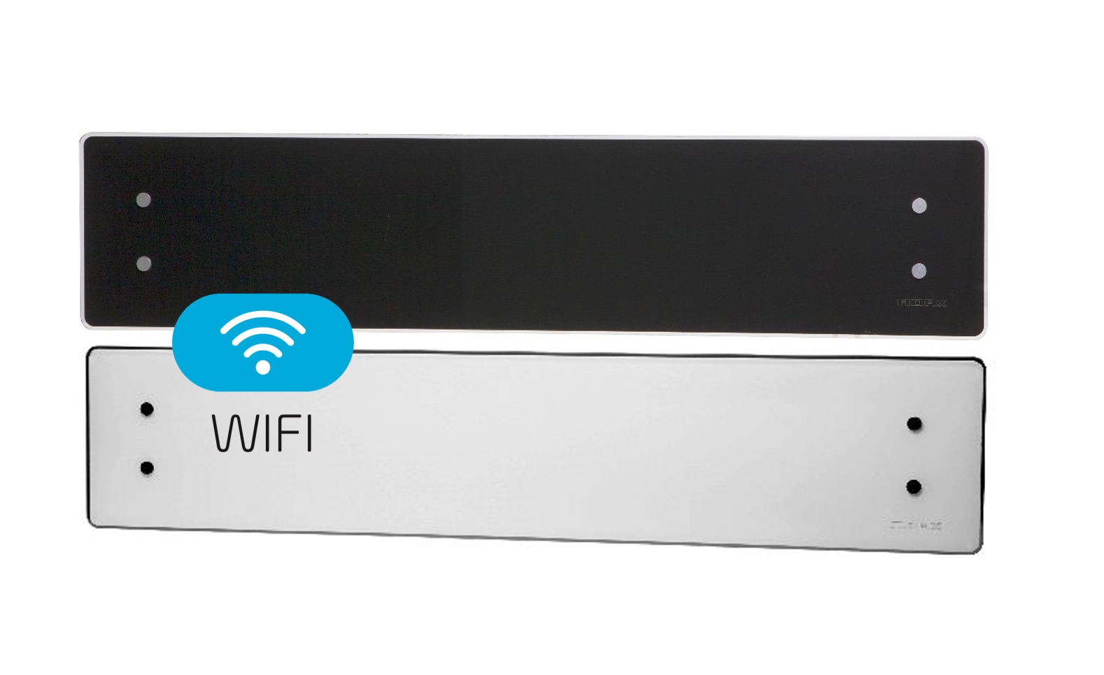 Adax Clea Wifi "L" elektromos fűtőpanel 1000 W - keskeny model