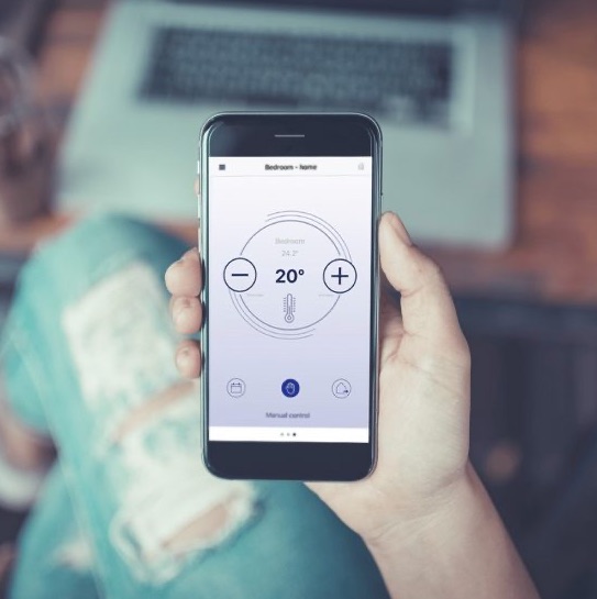 Adax Neo Wifi "L" elektromos fűtőpanel 1200W keskeny modell - Image 3