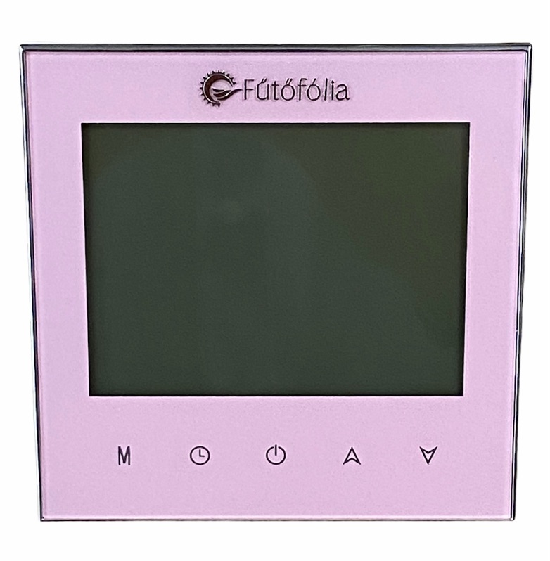 Prémium Wifi - üveg termosztát pink színben B1000 - Image 6