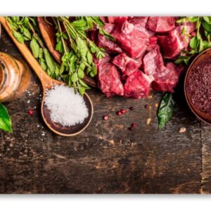 Üveg - kép infrapanel Food 2 (600 W) Új termék!