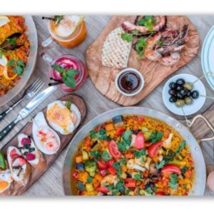 Üveg - kép infrapanel Food 4 (600 W) Új termék!