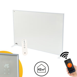 Crystal infrapanel 960W WIFI - beépített termosztáttal