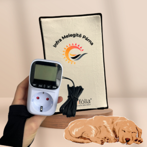 Infra lábmelegítő Párna- 25x50cm Termosztáttal